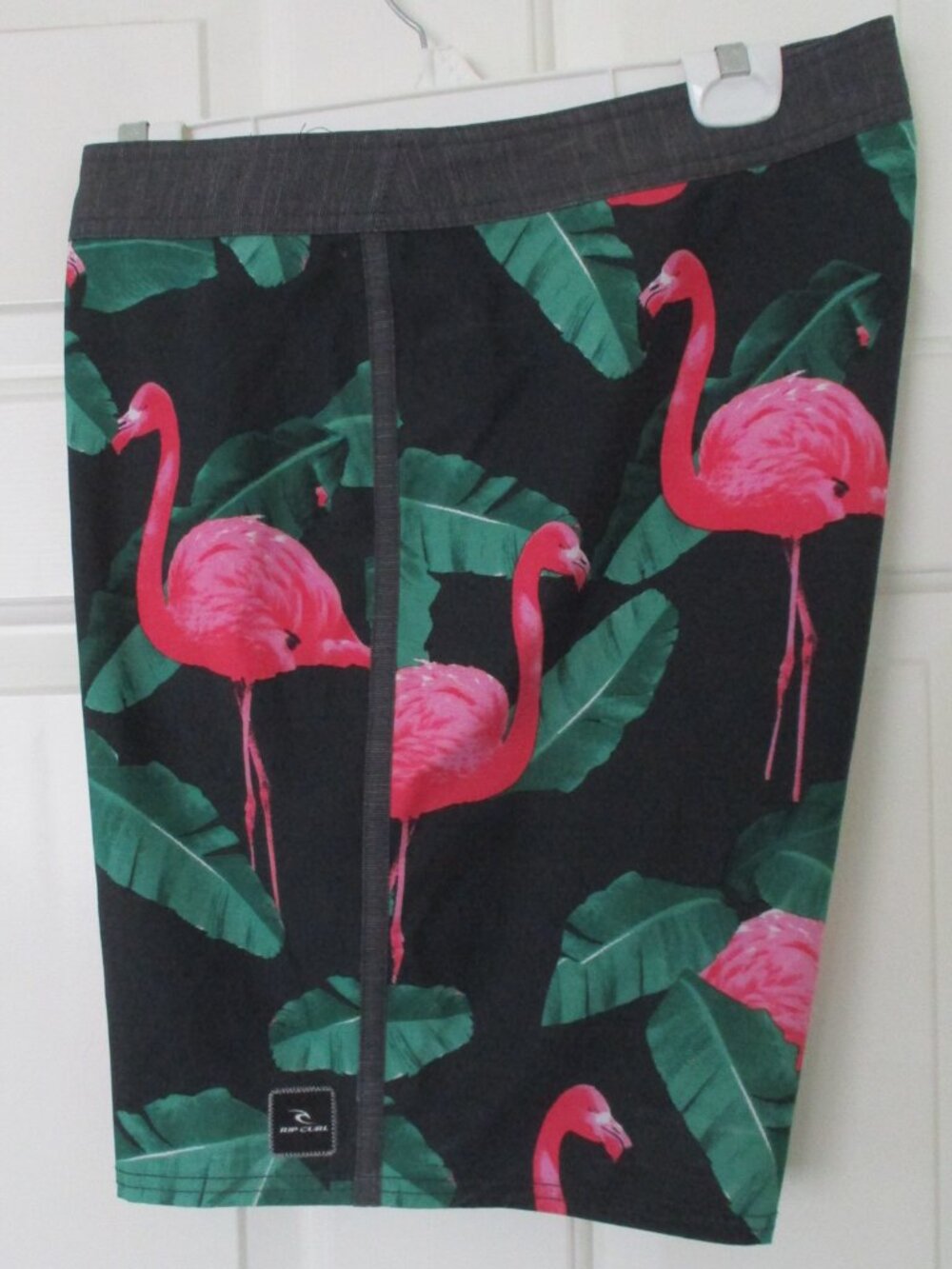 Rip Curl Mirage Mens Pink Flamingo Swim Board Short NWOT - Size 38W